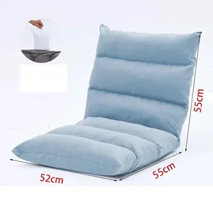 Best selling japanese floor chair folding lazy sofa fabric tatami lazy sofa relaxing sofa chair