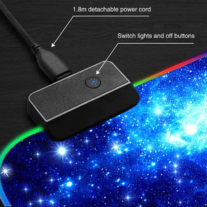<span class=keywords><strong>Amazon</strong></span> juego almohadilla ratón rgb cojín de ratón de escritorio luz led - Product Image 3