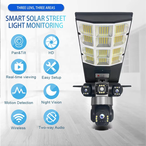 Cámara <span class=keywords><strong>de</strong></span> Seguridad <span class=keywords><strong>V380</strong></span> <span class=keywords><strong>Pro</strong></span> para Exteriores con Energía Solar, 4G, Wifi, 3 Lentes y 3 Pantallas para el Mercado <span class=keywords><strong>de</strong></span> Asia, UE, África, Estados Unidos y Sudamérica - Product Image 3