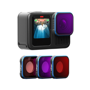 Filtro <span class=keywords><strong>de</strong></span> <span class=keywords><strong>buceo</strong></span> Hot Hit para Hero 13/12/11/11 Mini/10/9, <span class=keywords><strong>gafas</strong></span> protectoras <span class=keywords><strong>GoPro</strong></span> para deportes acuáticos - Product Image 1