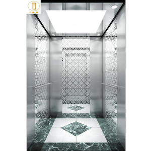 Thang máy chở khách lực kéo 630kg 1.0m/s 10 tầng điều khiển VVVF đạt chứng nhận CE - Product Image 6