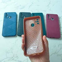Etuis de téléphone texturés géométriques pour TECNO SPARK 40 TPU Soft Phone Case