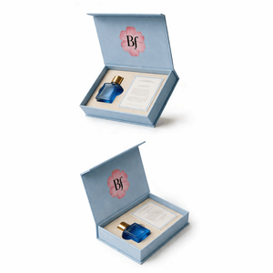 Custom Logo Magnet Cardboard Packing Box High End Luxury Perfume Bottle <strong>Magnetic</strong> Flip Gift Packaging Box - Product Image 2