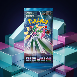 การ์ด Scarlet Violet Future Flash Booster ภาษาเกาหลี กล่องซีลใหม่ การ์ด TCG ที่ยังไม่ได้เปิด ของสะสมเกมกระดาน ของขวัญที่ดีที่สุด DW00025 - Product Image 3