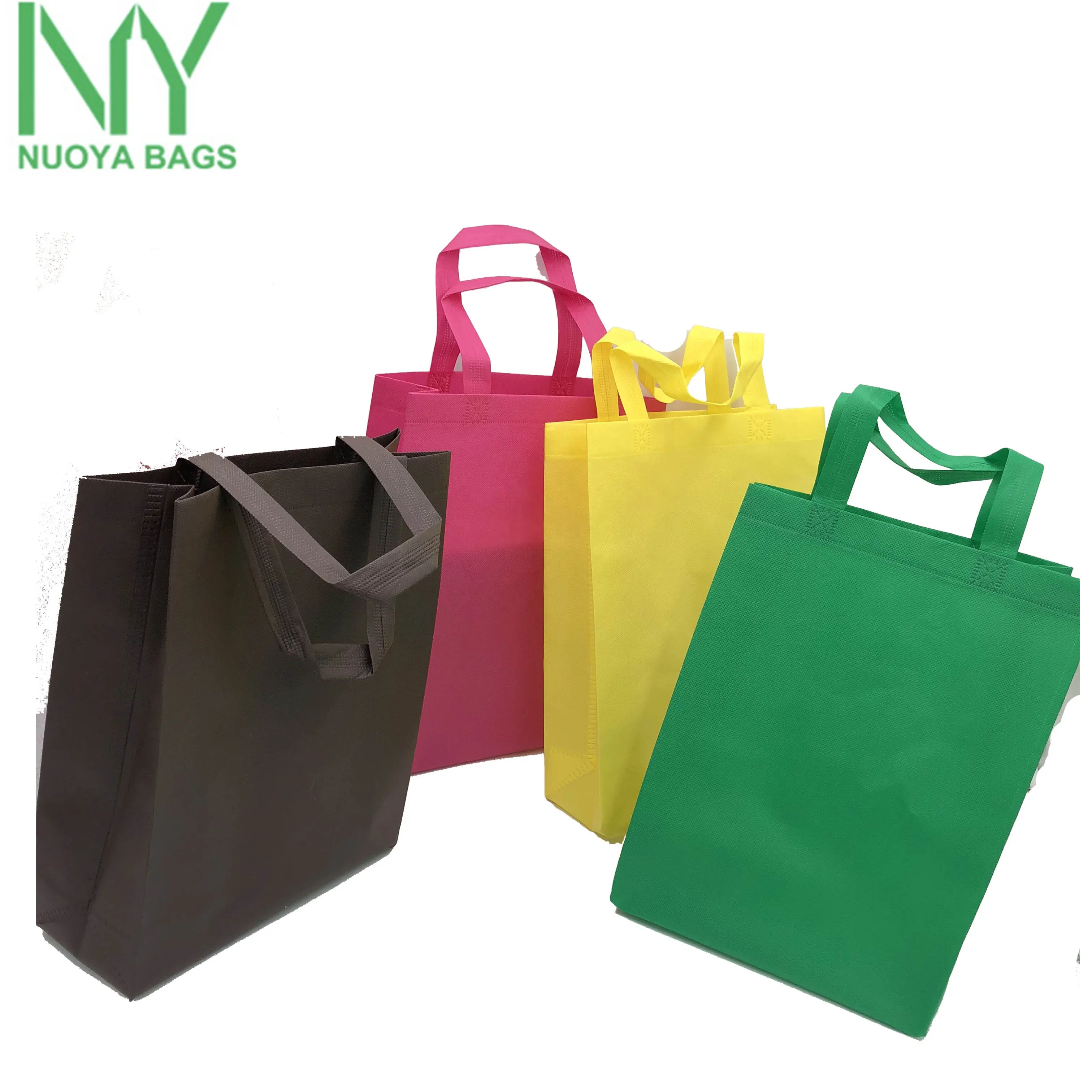 Customized Design Tote Eco Friendly Folding Reusable Non-woven Grocery Shopping Non Woven Bag