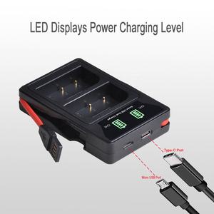 EN-EL15 ENEL15 EN-EL15C ENEL15C LED USB double chargeur pour <span class=keywords><strong>Nikon</strong></span> <span class=keywords><strong>D500</strong></span> D600 D610 <span class=keywords><strong>D750</strong></span> D7000 D7100 D7200 D800 D800E D810 - Product Image 5