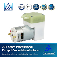Micro pompe à Air électrique, haute pression, diaphragme Dc, pompe à Air