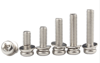 Vis, boulons et écrous M4 M5 M6 M8 en acier inoxydable 304, combinaison de fixations métriques en zinc naturel, sur demande du client, directement de l'usine.