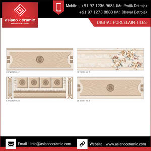 Proveedor de azulejos de pared digitales de diseño antiguo de gran tamaño de 250x750mm para baño hogar. - Product Image 4