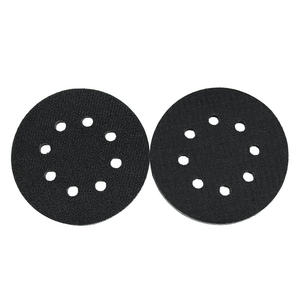 5 인치 8 홀 먼지없는 보호 스폰지 샌딩 패드 후크 및 루프 자동차 백킹 샌딩 패드 연마 도구 - Product Image 1