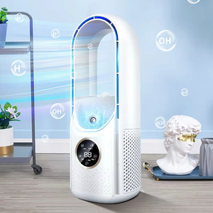 Envío Gratis Nuevo Ventilador Eléctrico USB Recargable Portátil para Escritorio/Tableta con Luz Nocturna de 6 Velocidades para Uso en Auto, Hotel y Garaje - Product Image 1