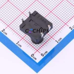 TSA12111-140B512BA Tactile Switch Through hole-4P,11.7x11.5mm Switch Single Pole Single Throw Round Button 2.8N 11.7mm - Product Image 2