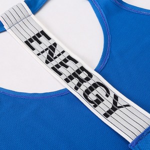 Pull-over sans manches pour femme en <span class=keywords><strong>T</strong></span> avec logo personnalisé couverture de sport en maille à séchage rapide pour gym et course à pied - Product Image 5