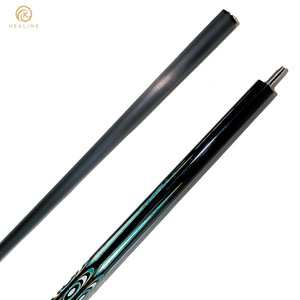 Taco de billar de fibra de carbono curado de 12.9mm, de 2 secciones, duradero, para golpe de ruptura - Product Image 5