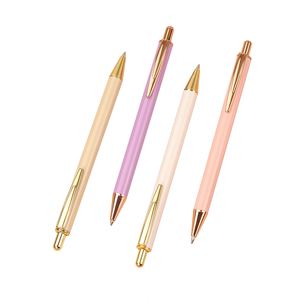 Manufacturer Sales Metal Ballpoint <b>Pens</b> Multi-Colors With Advertising Logo Printing Customized for Hotel Stationery - Product Image 5