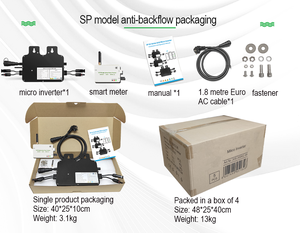 Biến tần vi lưới điện tích hợp bộ giới hạn, đồng hồ thông minh SP800 Watt, biến tần vi lưới điện IP65 VDE, hệ thống năng lượng mặt trời ban công thông minh - Product Image 6