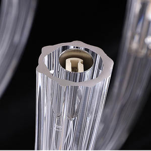 Applique d'intérieur en tube de verre créatif moderne Offre Spéciale applique murale LED pour chambre ou salon - Product Image 2