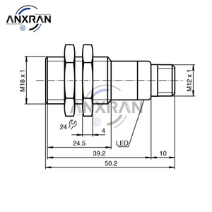 UC500-30GM-E6R2-V15 102157 สวิตช์ตรวจจับระยะทางแบบอัลตราโซนิก UC50030GME6R2V15 - Product Image 4