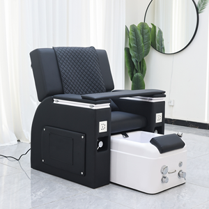 Fauteuil de pédicure électrique inclinable de luxe moderne pour salon de beauté, station de pédicure automatique - Product Image 3