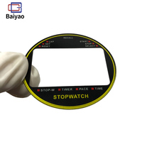 Film Overlay Grafis Tahan Air OEM Plastik PMMA/PC/PVC/PET, Panel Stopwatch, Stiker Label, Cangkang Layar Depan, Dapat Disesuaikan