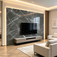 Marbre gris bulgare naturel de qualité supérieure, personnalisable pour les halls d'hôtels, les tables à manger de style moderne et les salons