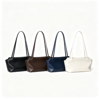 Sacs Baguette en Cuir d'Agneau Première Couche Personnalisés OEM 2026 pour Femmes – Mini Sac à Main en Cuir de Luxe Discret à Porter à l'Épaule ou sous le Bras, Modèle Est-Ouest