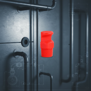 Boquilla de pulverización de agua plana de gran angular de plástico <span class=keywords><strong>Bonci</strong></span> nueva para enfriamiento de cintas transportadoras, 0.005 kg, perfecto estado, 6 meses de garantía - Product Image 3