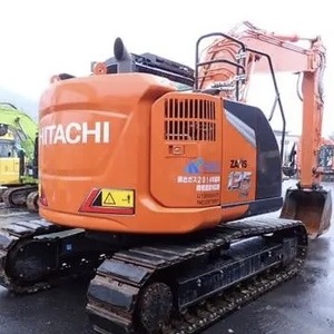 Excavatrice moyenne Hitachi Zx135 13.5 tonnes d'occasion à vendre Excavatrice sur chenilles Hitachi 135 d'origine - Product Image 1