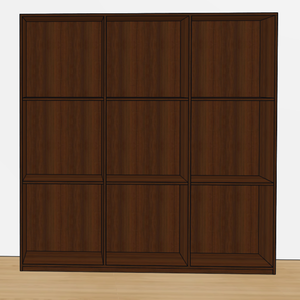 Estantería de Libros Moderna Personalizada, Diseño de Madera, Librería Sencilla, Estantería de Madera para Biblioteca, Estantería Industrial con Panel Trasero - Product Image 4