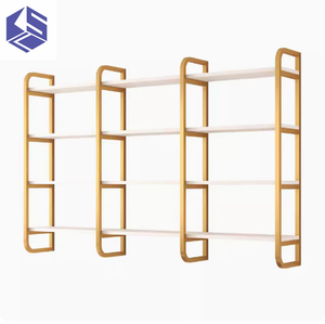 Trực Tuyến Màu Đỏ Treo Tường Lưu Trữ Kệ Vẻ Đẹp Salon Hiển Thị Trường Hợp Cho Mỹ Phẩm Tường Hiển Thị Đứng - Product Image 1