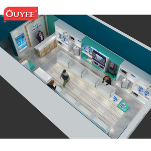 Conception moderne de comptoir de pharmacie, mobilier de <span class=keywords><strong>magasin</strong></span> <span class=keywords><strong>médical</strong></span>, équipement de pharmacie <span class=keywords><strong>pour</strong></span> la décoration intérieure de pharmacie - Product Image 2