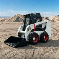 Trincia Forestale Hightop per Skid Steer, Attrezzatura Decespugliatrice per Minipale Diesel Compatte