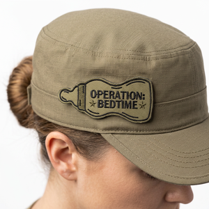 Wholesale Embroidered Fabric and PVC Material Patches with <b>Hook</b> and Loop Closure for Hats and Bags to Prevent Anxiety - Product Image 3