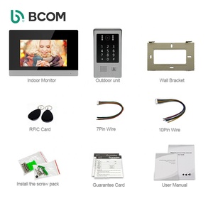 <span class=keywords><strong>Kit</strong></span> de Videoportero <span class=keywords><strong>WiFi</strong></span> 720P/960P con Pantalla Táctil TFT de 7 Pulgadas, Detección de Movimiento, Aplicación Tuya, Tarjetas RFID y POE - Product Image 6