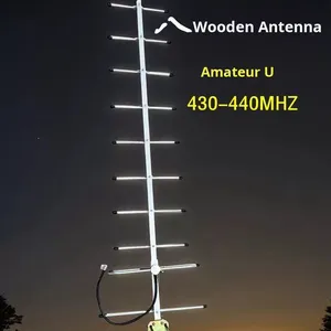 Nogps เสาอากาศยากิแบบ KX-BM433ทิศทาง430-440MHz HAM แบบใช้มือถือ U-band วิทยุสมัครเล่นระบุตำแหน่งและขั้วต่อหญิง KX-BM4 14dbi - Product Image 6