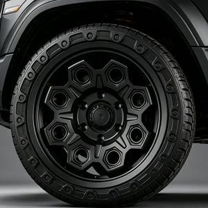 Velg Alloy Off Road 4X4 Matte Black Beadlock 17x9.0J ET-12 PCD6x139.7 Cocok untuk <span class=keywords><strong>Toyota</strong></span> <span class=keywords><strong>Hilux</strong></span> Tacoma Ford F150 Pickup - Product Image 6