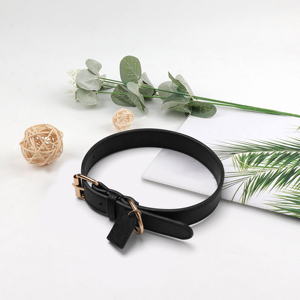 <span class=keywords><strong>Collier</strong></span> en cuir <span class=keywords><strong>grain</strong></span>é personnalisé pour chien avec étiquettes nominatives personnalisées pour chiens de grande et petite taille – Cadeau tendance - Product Image 5