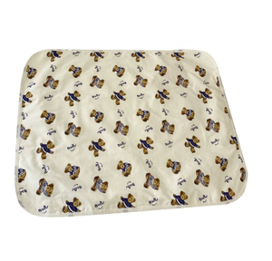 Tapis à langer portable pliable en coton biologique pour nouveau-né, matelas imperméable pour bébé, tapis de jeu - Product Image 5