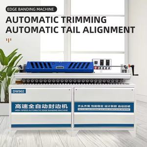 Machine à chantourner automatique DW902 la plus vendue pour bords à 90 degrés, fabrication chinoise, collage de chants droits et découpe d'angles - Product Image 6