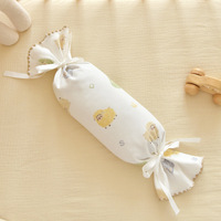 Bonbons Oreiller 100% Coton Anti-Poussière Acariens Corps Soutien Côté Couchage Dossier Tenant Confort Sommeil Pression Couette