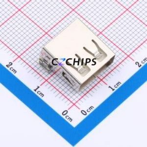 USB90-12-T2-W1 <b>USB</b> Connector SMD Connector ( Connector Type: Type-<b>A</b> )( Protocol Standard: <b>USB</b> <b>2.0</b> )( Gender: Female ) - Product Image 1