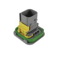 Conector de cable impermeable de 4 pines AH7048B-2.8-11WF