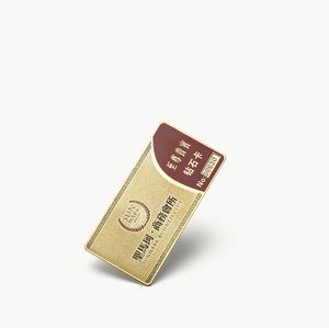 Boîte cadeau d'impression par sublimation bon marché, carte de visite en métal vierge, carte de visite scintillante - Product Image 4