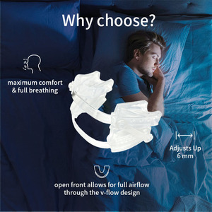 Vente en gros d'appareils anti-ronflement en silicone pour un port confortable protège-dents anti-ronflement - Product Image 5