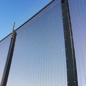 Malla de seguridad antiescalada de alta seguridad Prime Way 358 de alambre de acero, puerta de seguridad galvanizada gris, modelo WL13, 8 pies de altura, duradera - Product Image 4