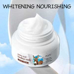 Crème Visage Éclaircissante <span class=keywords><strong>au</strong></span> <span class=keywords><strong>Lait</strong></span> <span class=keywords><strong>d</strong></span>'<span class=keywords><strong>Ânesse</strong></span> avec Niacinamide et Acide Hyaluronique pour la Correction des Taches Brunes et une Peau Éclatante - Product Image 2