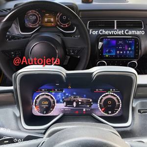 Pour Chevrolet Camaro 2010-2015 : Ensemble d'instruments numérique amélioré avec écran QLED LCD, compteur de vitesse et unité stéréo multimédia - Product Image 5