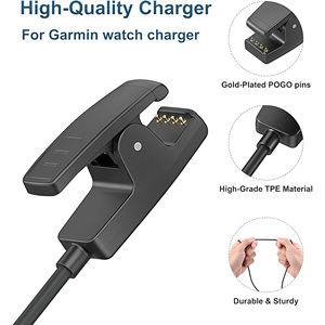 Compatible avec les montres <span class=keywords><strong>Garmin</strong></span>, câbles de charge, câbles de données, docks de charge <span class=keywords><strong>Fenix</strong></span> et chargeurs Venu Quatix. - Product Image 3