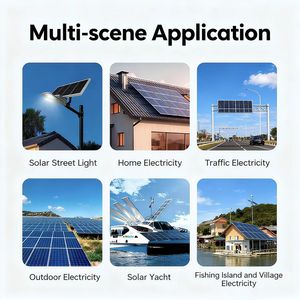 <span class=keywords><strong>Panneau</strong></span> solaire en silicium monocristallin tout noir 100W 100W Charge de module photovoltaïque hors réseau à haute efficacité - Product Image 5