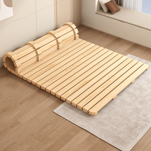 <span class=keywords><strong>Lit</strong></span> moderne et confortable en bois massif, <span class=keywords><strong>lit</strong></span> surélevé en tatami épais, résistant à l'humidité, respirant, structure en rangée pour <span class=keywords><strong>maison</strong></span> locative, <span class=keywords><strong>lit</strong></span> pliant - Product Image 5